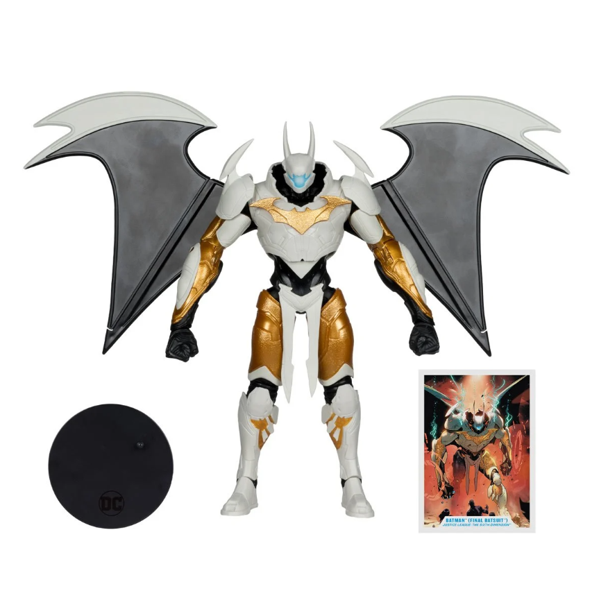 DC Multiverse Megafig Wave 10 Batman Final Batsuit Justice League: The Sixth Dimension Action Figure