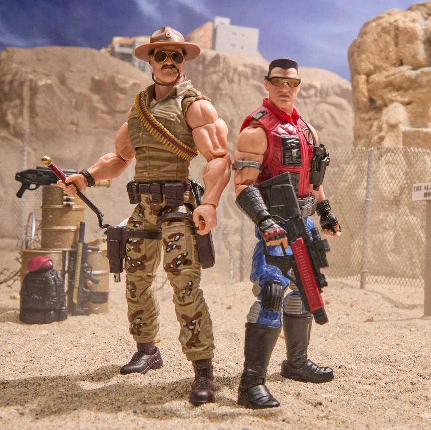 G.I. Joe Classified Series #173 Sgt Slaughter & Felix Mercer Stratton 6-Inch Action Figures 2-Pack