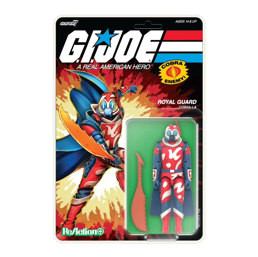 G.I. Joe ReAction+ Wave 04 (Movie Collection) - Cobra-La (Royal Guard)