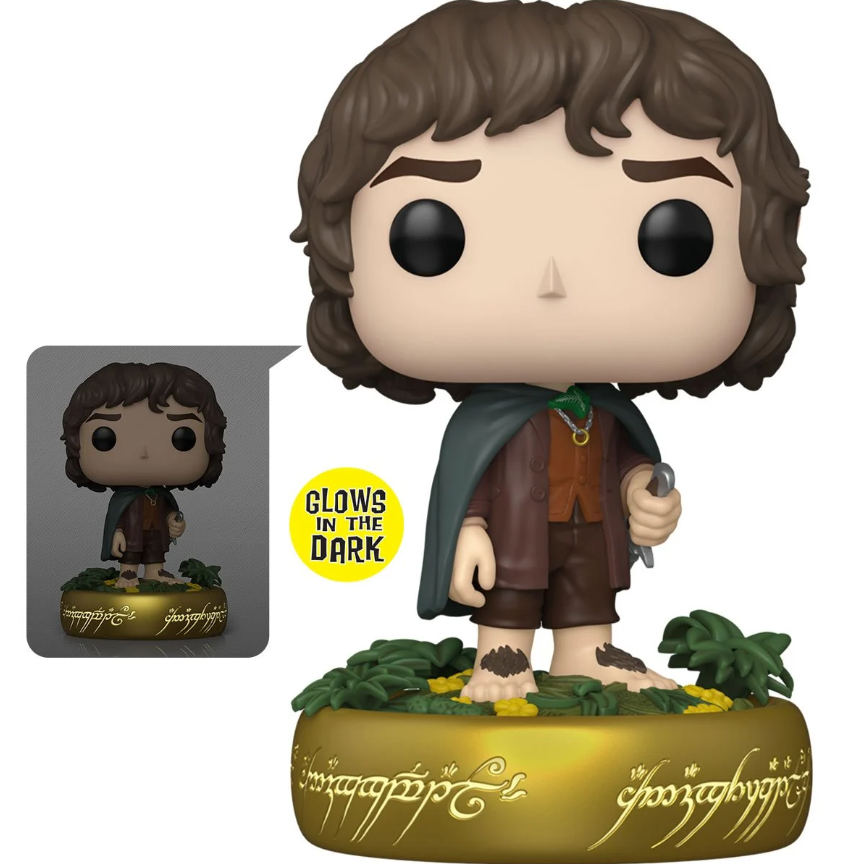 The Lord of the Rings Frodo Baggins Glow-in-the-Dark Funko Pop! Vinyl Figure Plus #1832
