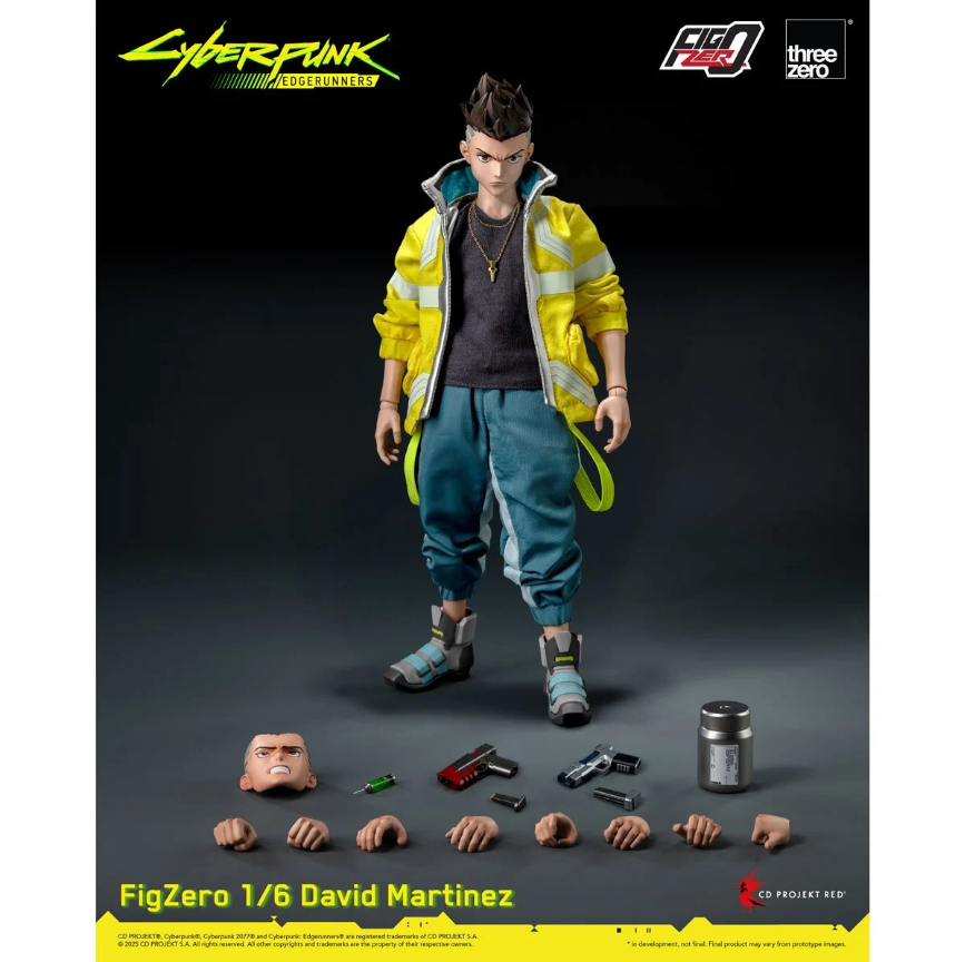 Cyberpunk: Edgerunners David Martinez FigZero 1:6 Scale Action Figure