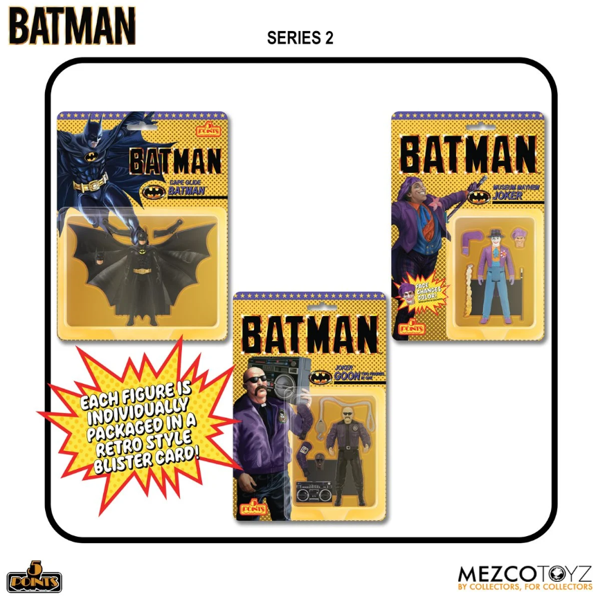 Batman 1989 5 Points Series 2 Action Figure Set of 3