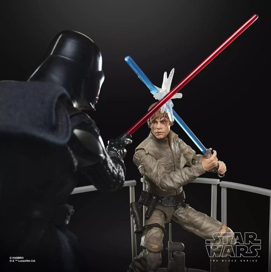 Star Wars: Black Series The Empire Strikes Back Darth Vader & Luke Skywalker 6-Inch Action Figures