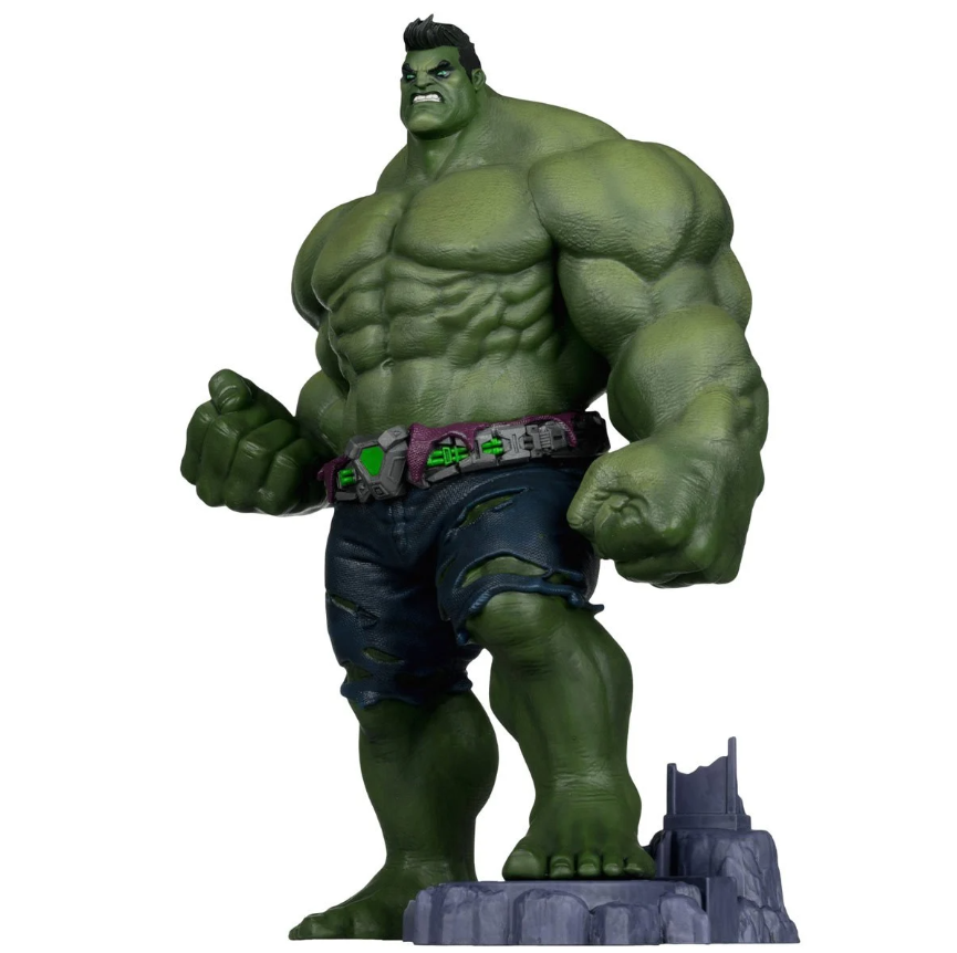 Marvel Rivals Wave 1 The Hulk 1:6 Scale Posed Figure with Scene and Comic