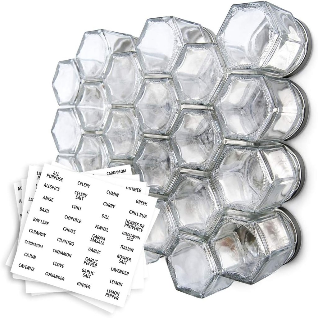 magnetic spice jars