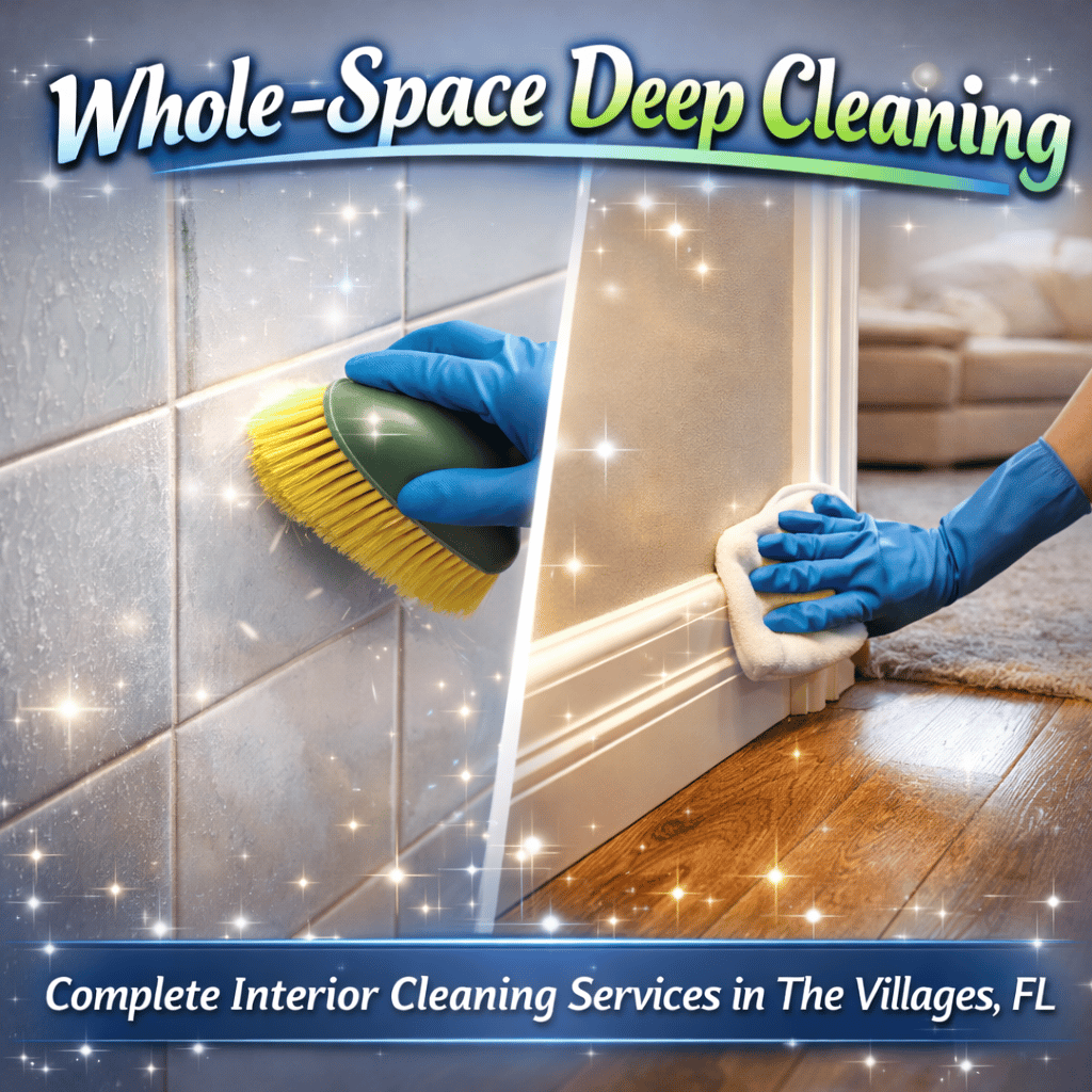Whole-Space Deep Cleaning in The Villages, FL | Detailed Interior Cleaning Services