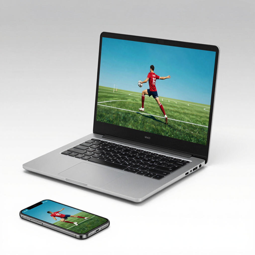 man on running field