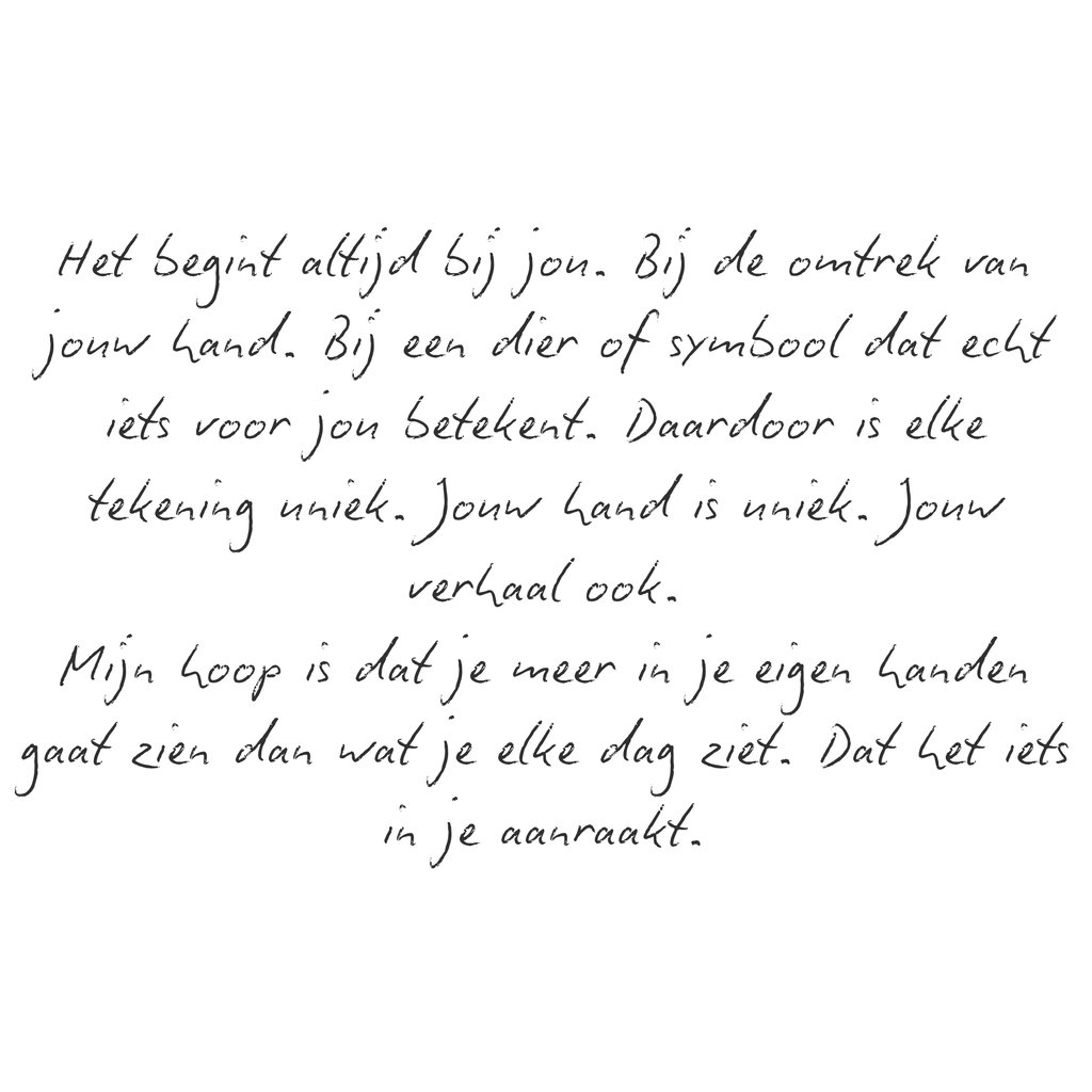 Mijn verhaal, over mij, bio, handgetekend creatie handgetekende illustraties handomtrek gepersonaliseerd