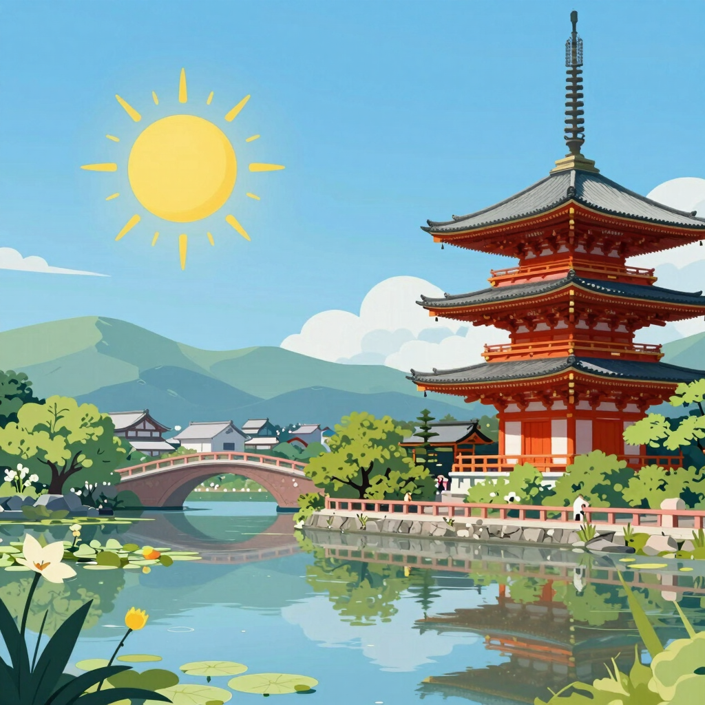 Célébrer le printemps avec les cerisiers japonais en fleurs
