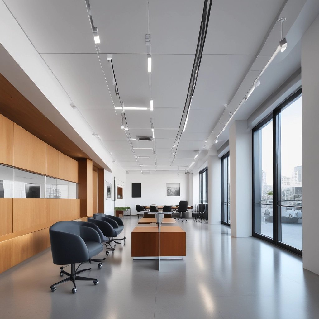 Bright living room with modern inventory