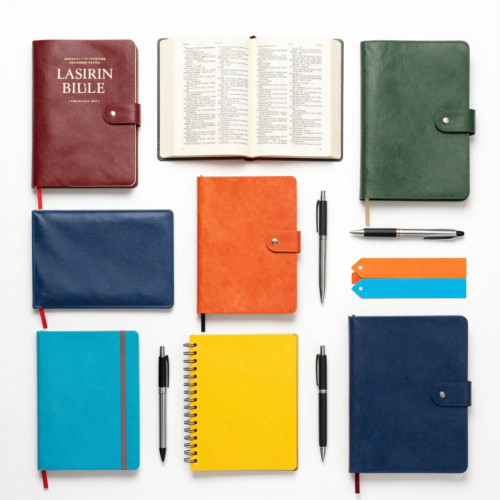 An artful display of thematic book sets paired with charming bookmarks and bookish candles.