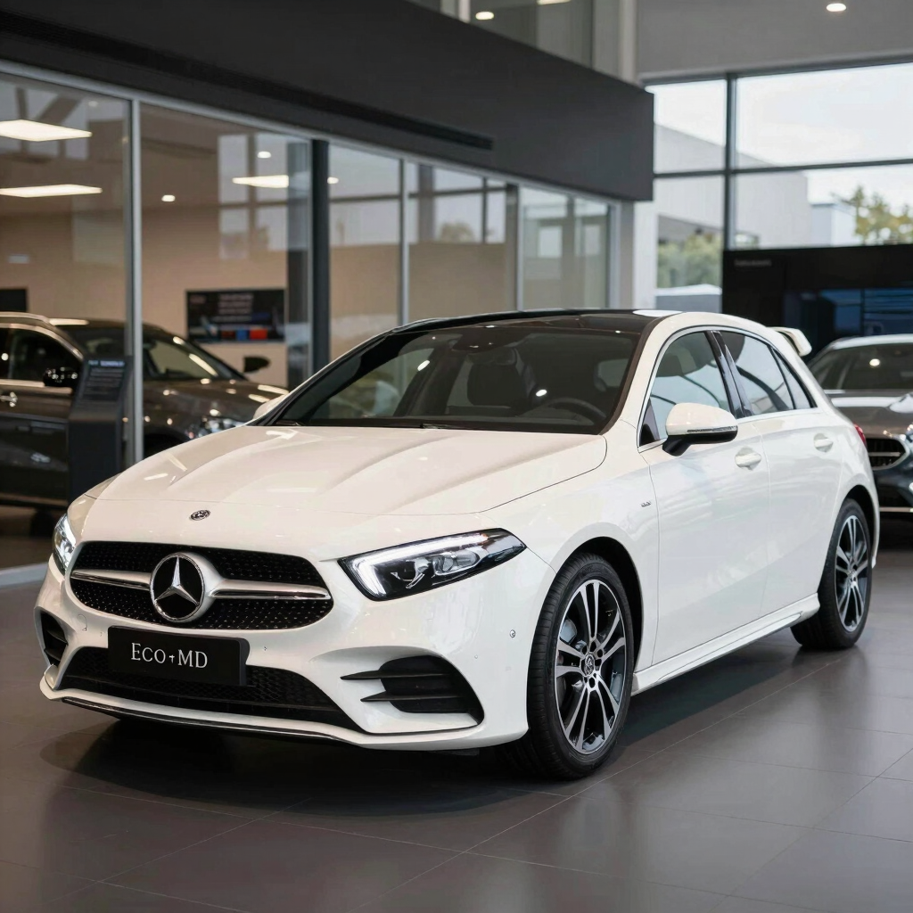 A sleek showroom displaying a variety of national and European cars ready for quick delivery.