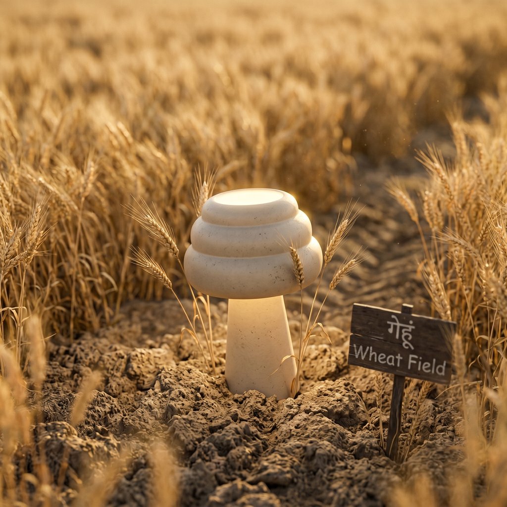 Elio Table Lamp by Aur Living – organic modern table lamp