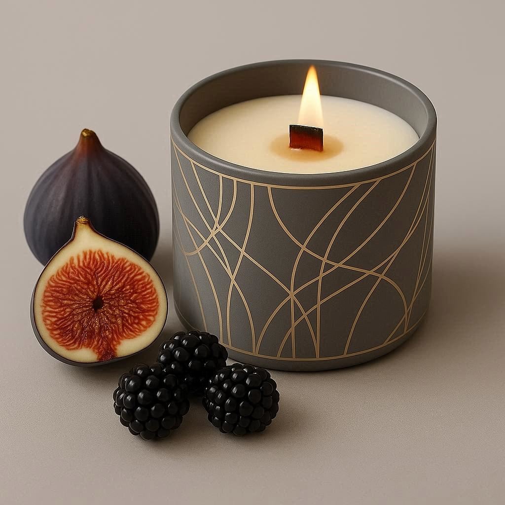 Creamic jar scented candle