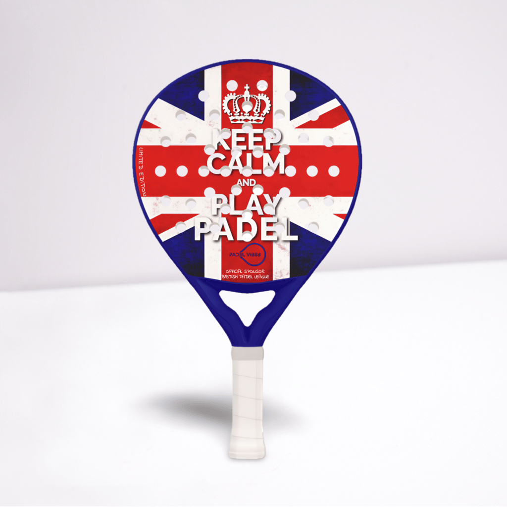 Padel Vibes | Keep Calm example of Bespoke Padel Racket