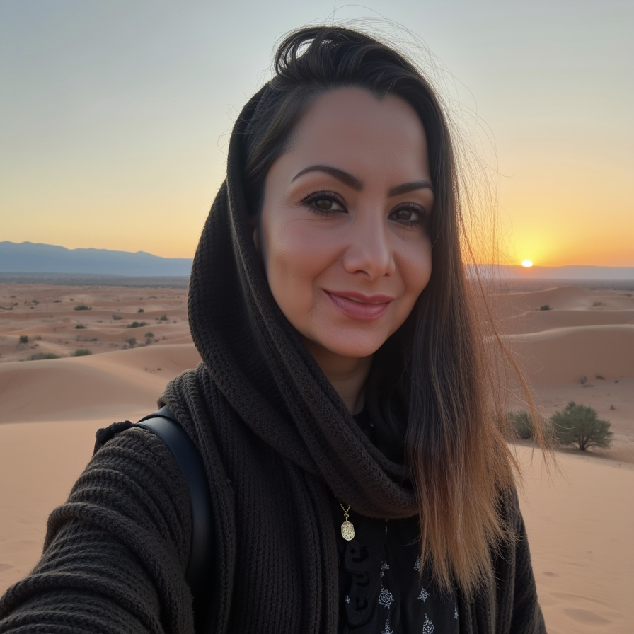 mstic, author, and shadow worker LVF in the desert.