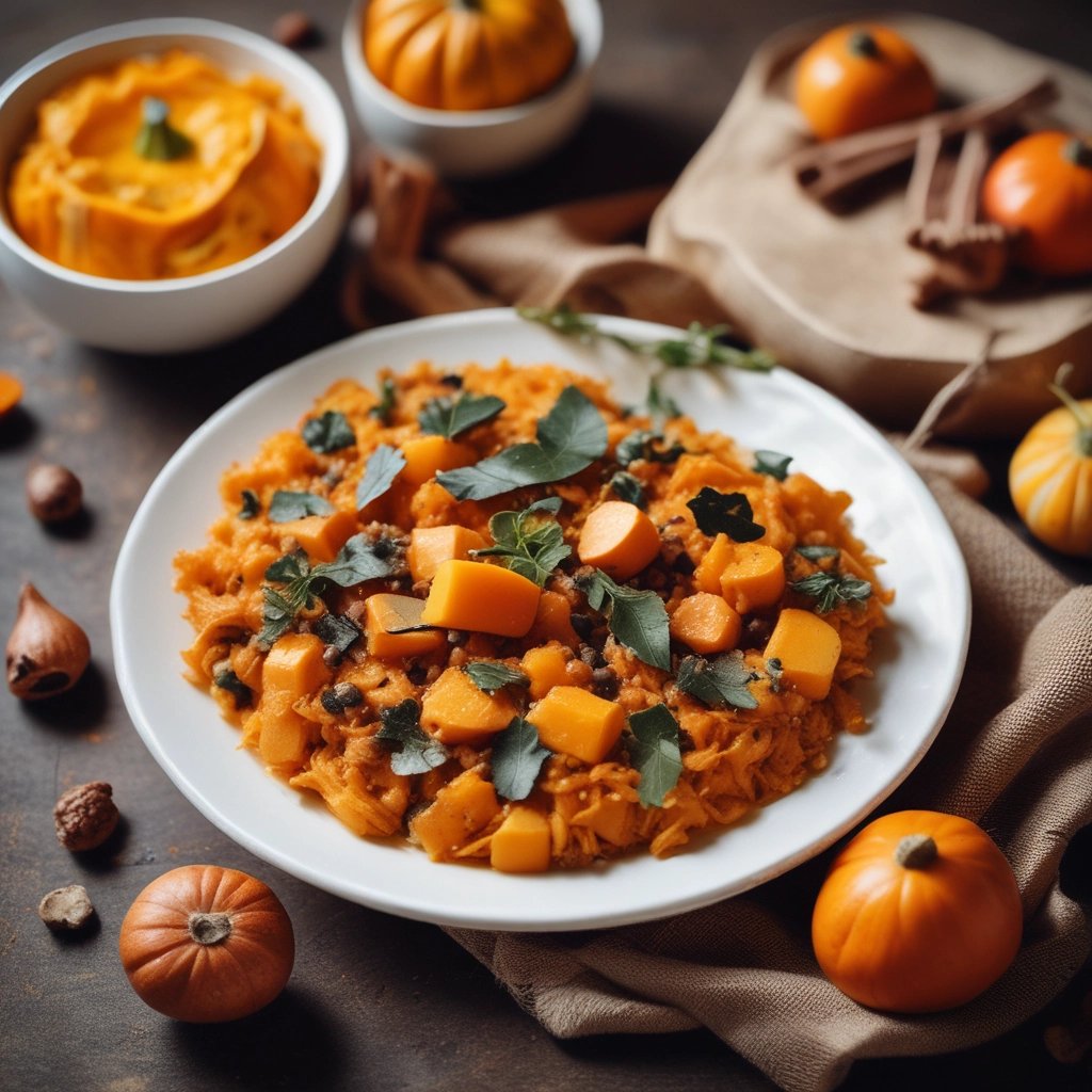 foto di qualcosa con la zucca