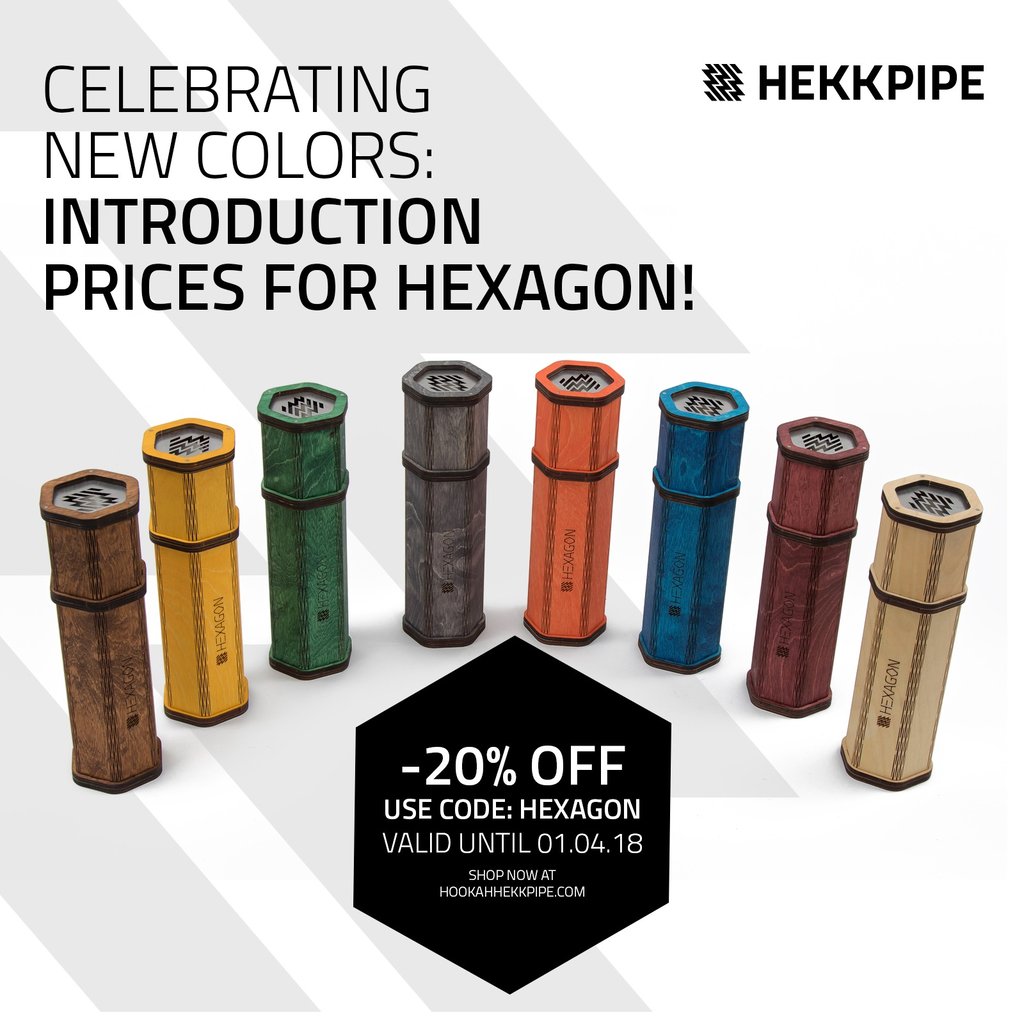 vesipiip hekkpipe hexagon