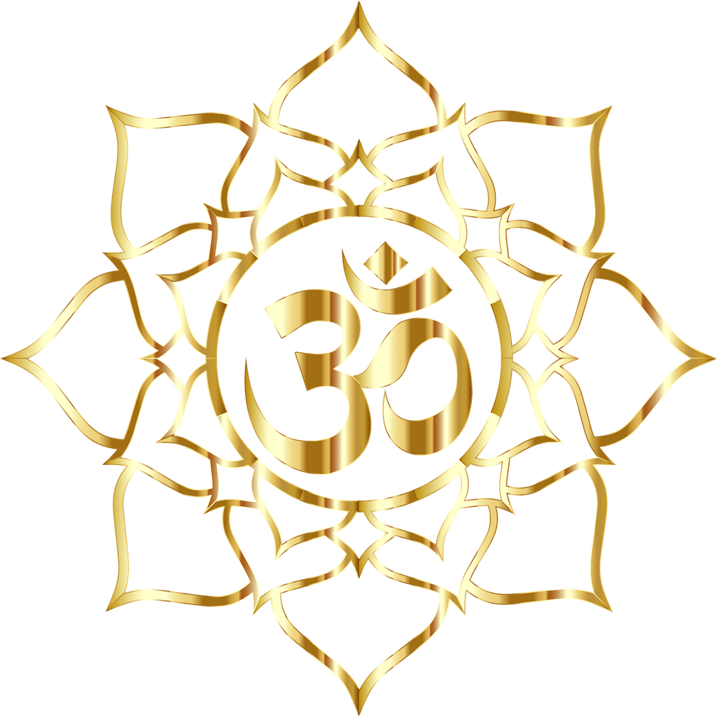 a golden cross with a gold cross on it