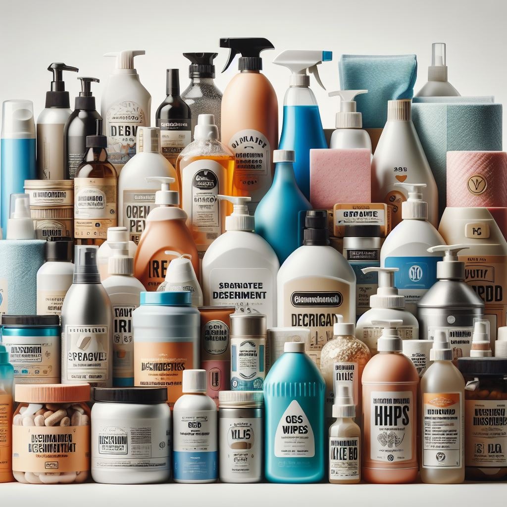 Product Registration UAE Detergents and Disinfectants 