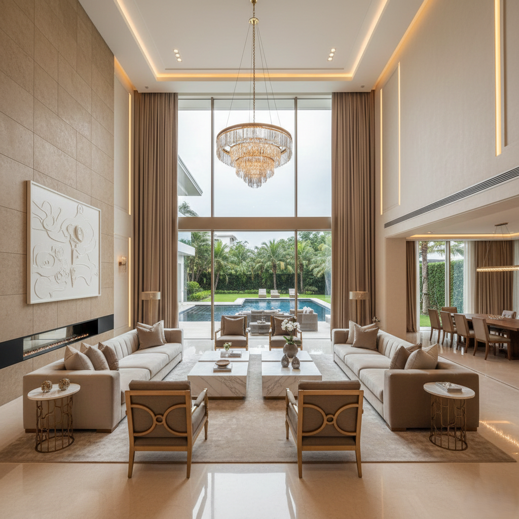 Nad el Sheba villa living room 