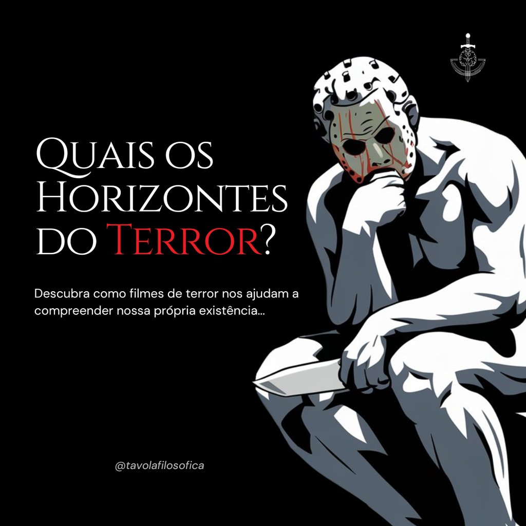 Capa episódio horizontes do terror - Jason Pensador Távola Filosófica 