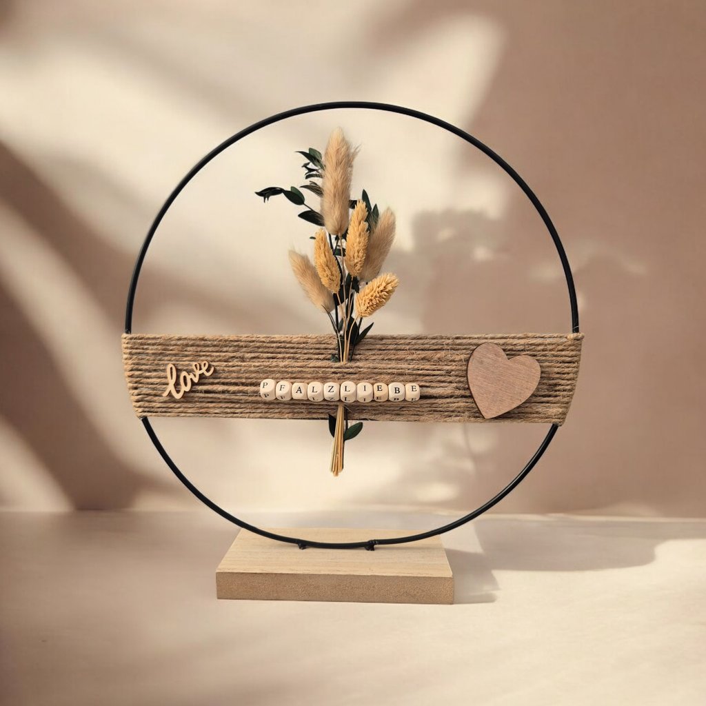 Dekoring Pfalzliebe mit Trockenblumen