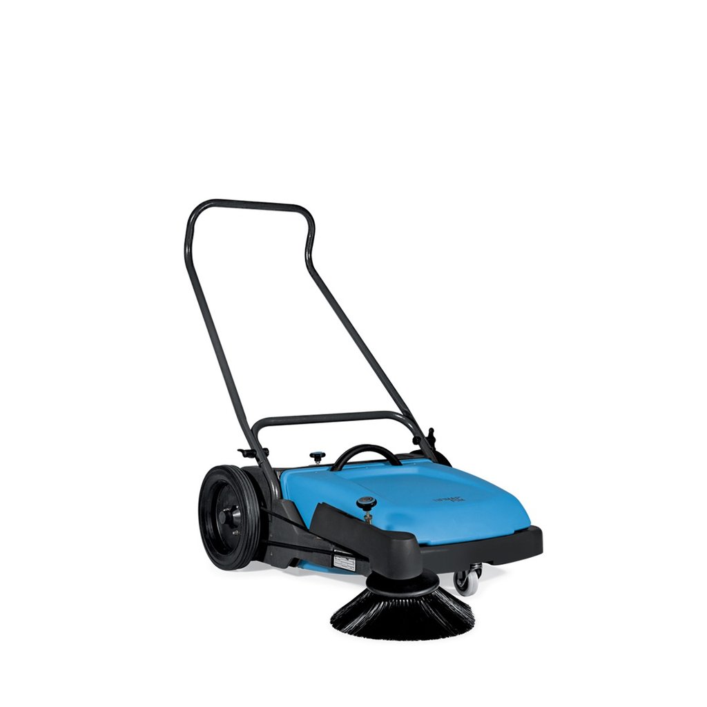 FSM est une balayeuse à pousser qui simplifie et accélère l’entretien des espaces petites dimensions