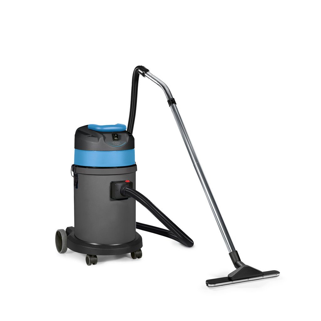 Aspirateur eau et poussière FV P30.1 WD moteur à 2 étages double filtration chariot et grandes roues