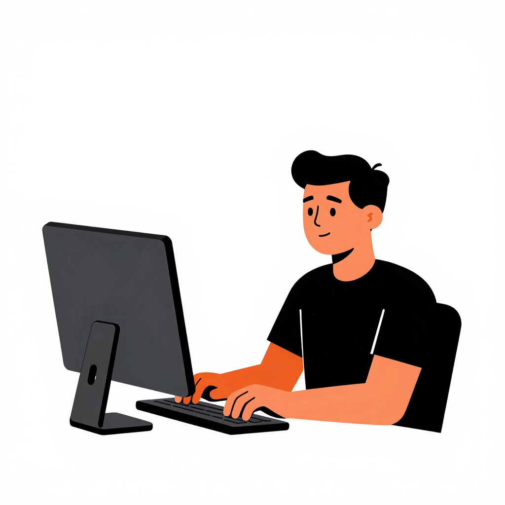 man enjoying passive income