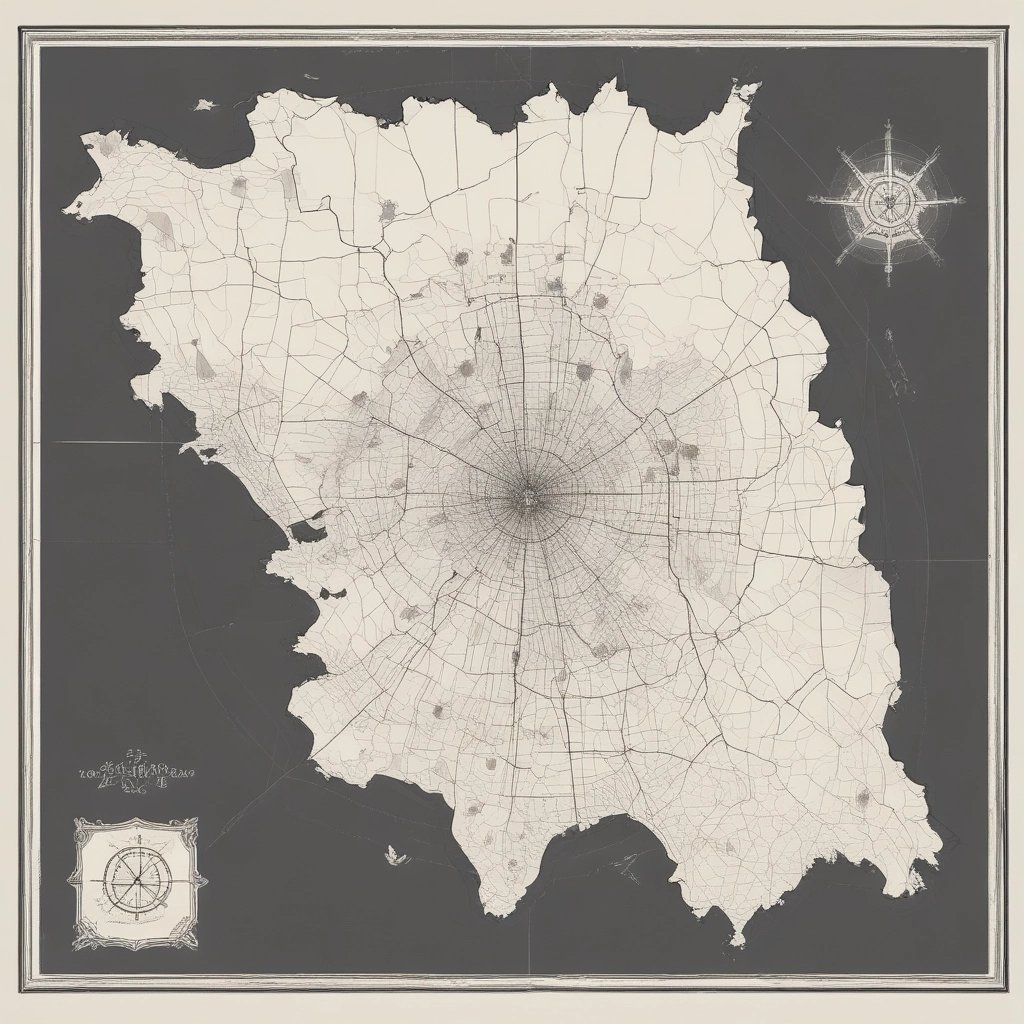 blue and white striped round textile