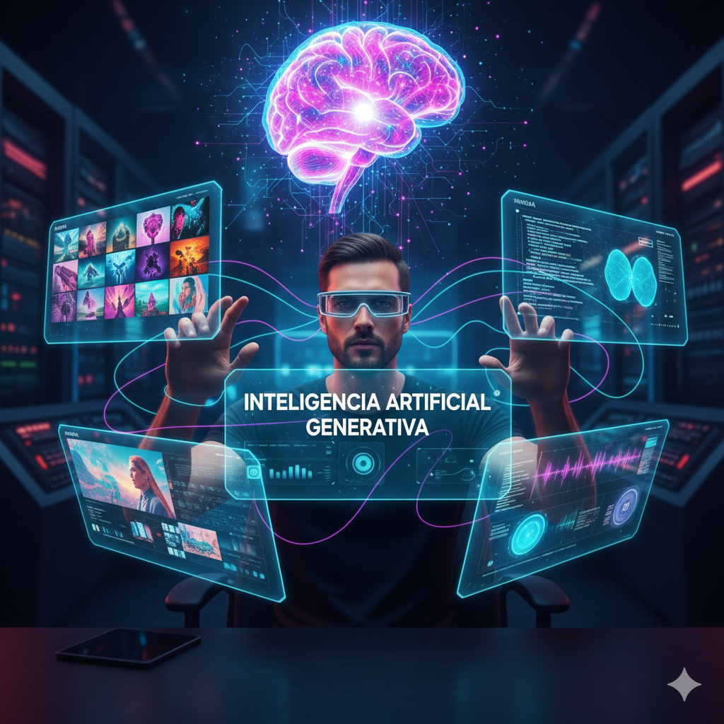 um homem com um mapa do cérebro e um cérebro