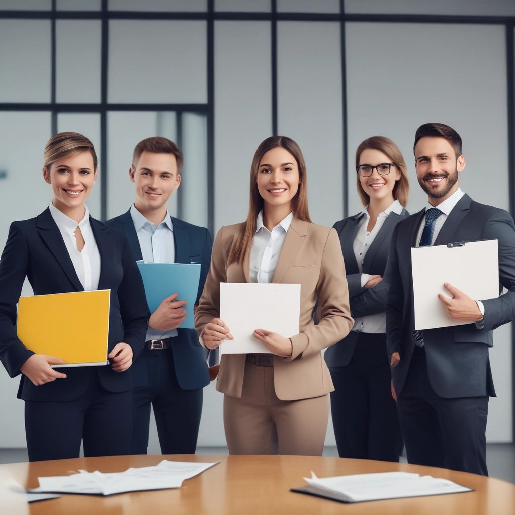 A man is sorting through a large pile of cash on a table, with another man sitting behind him. They appear to be in a dimly lit office setting. The man in the foreground is focused, wearing a black jacket. The mood is tense and serious.