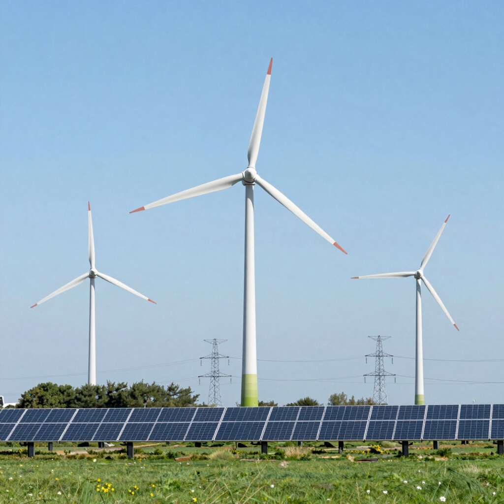 Professional business meeting discussing electric vehicle leasing and energy solutions in a modern office.