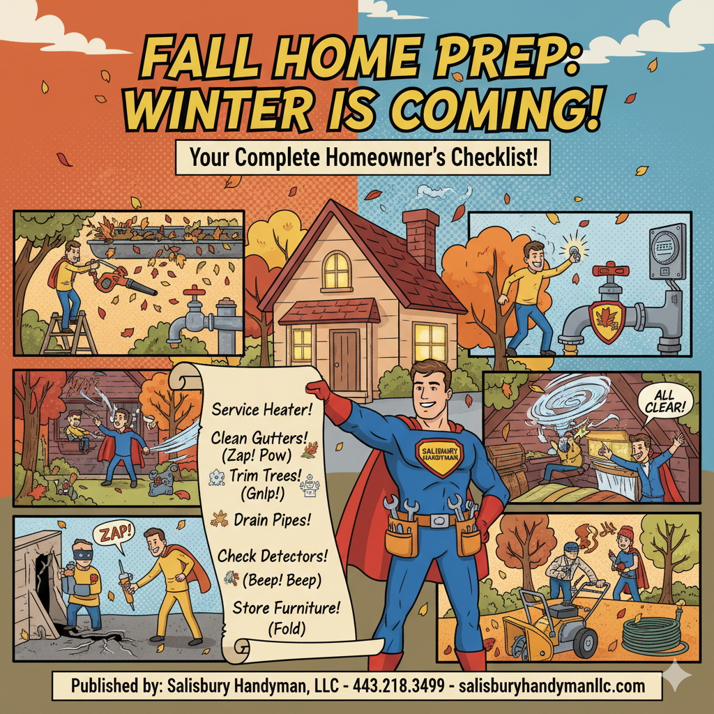 Image showing fall home checklist