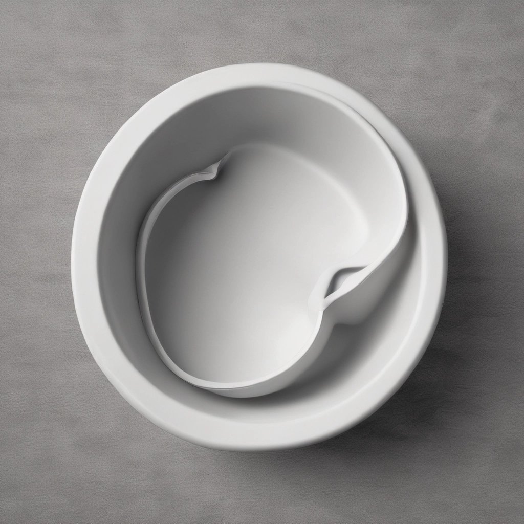 five glass bottles on brown wooden table