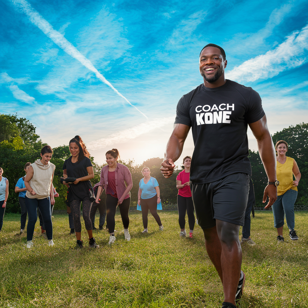 Coach Kone en coaching de groupe
