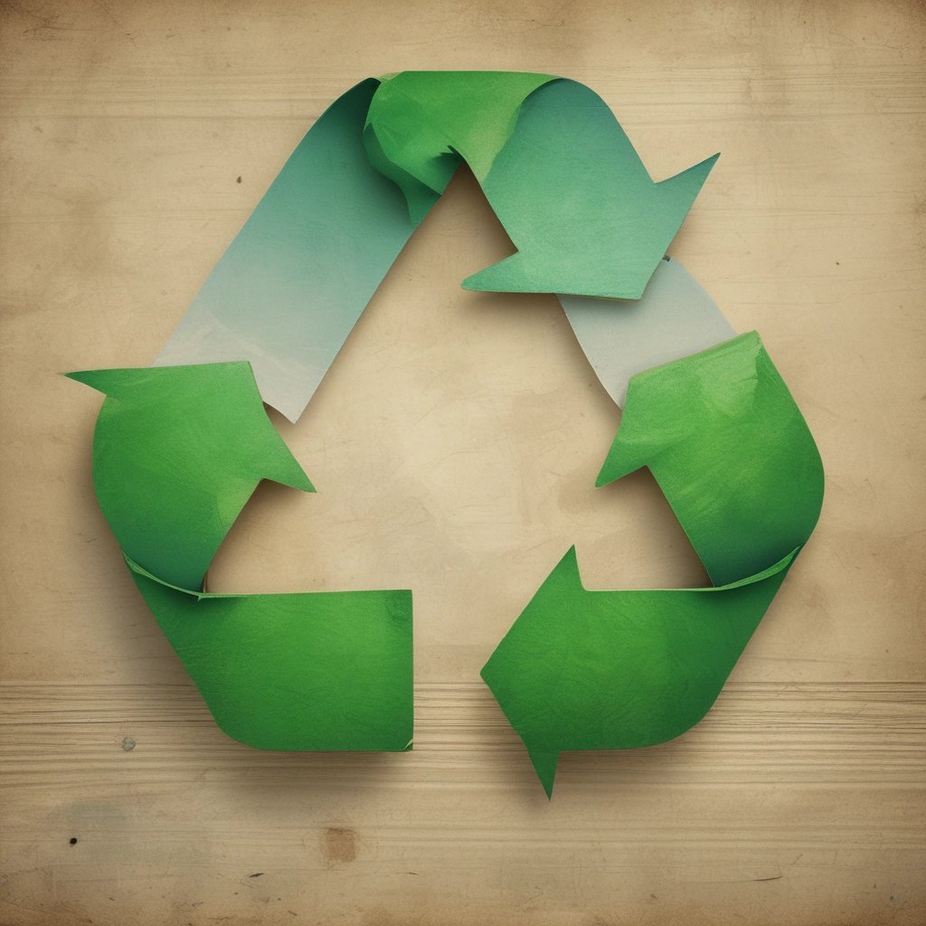 logo de recyclage pour la protection de l'environnement 
