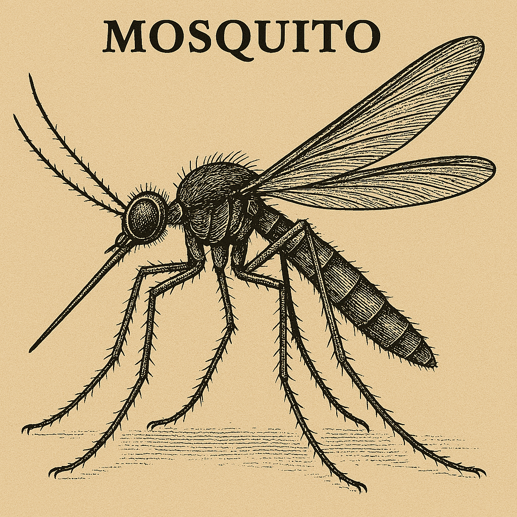 Image of a mosquito which Treat Pest Control Service takes care of