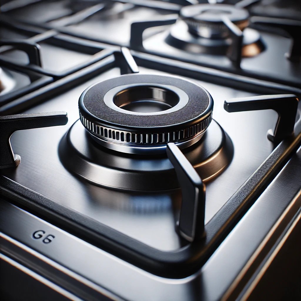 a gas stove top burner