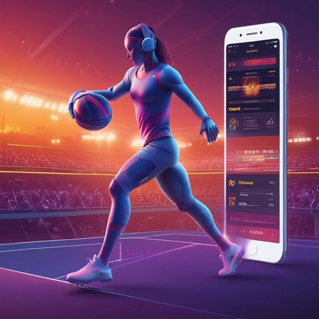 A vibrant graphic showcasing Viaseries Premier's digital platform.