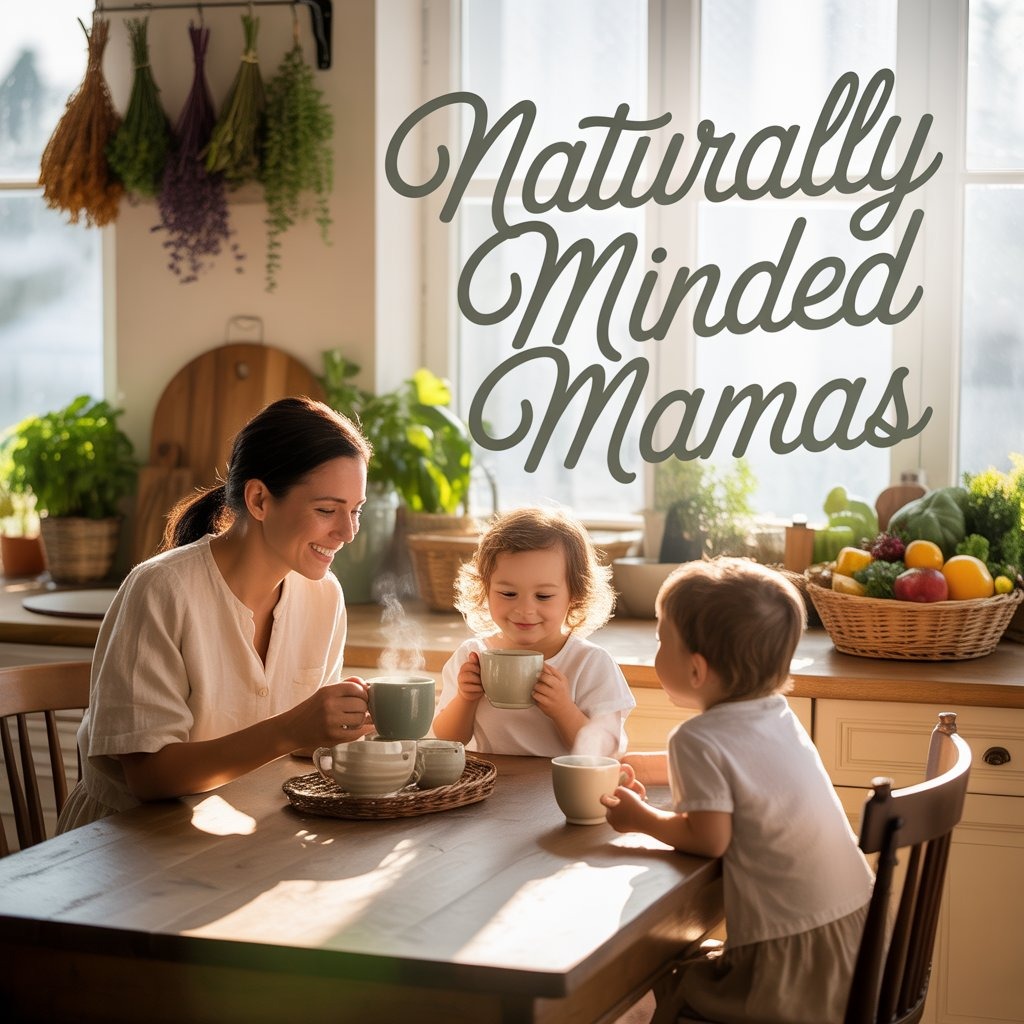 a woman and two children sitting at a table