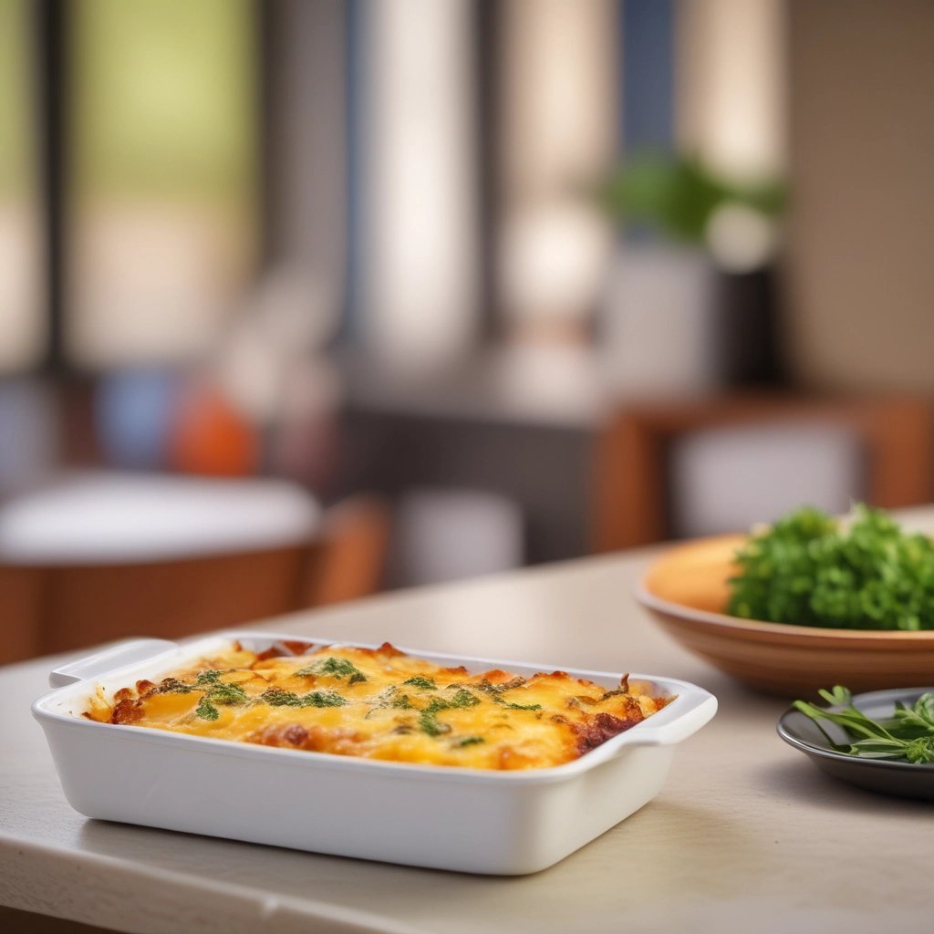 escondidinho de frango na travessa