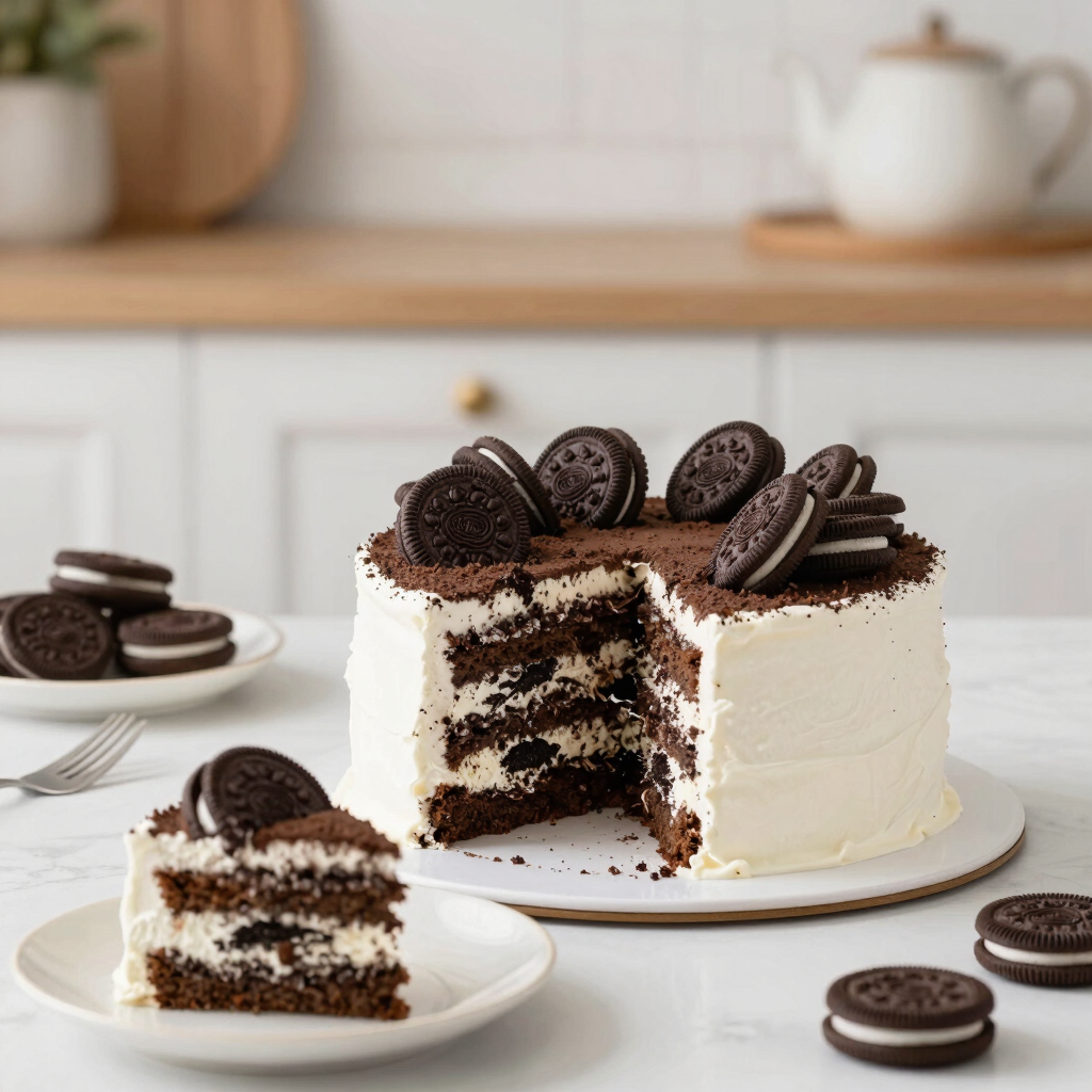 bolo de oreo