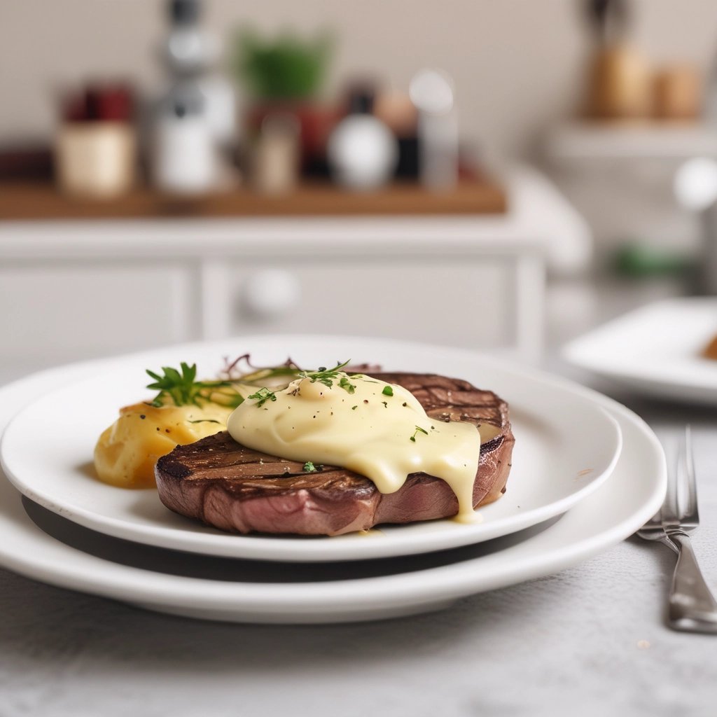 bife ao molho de batata