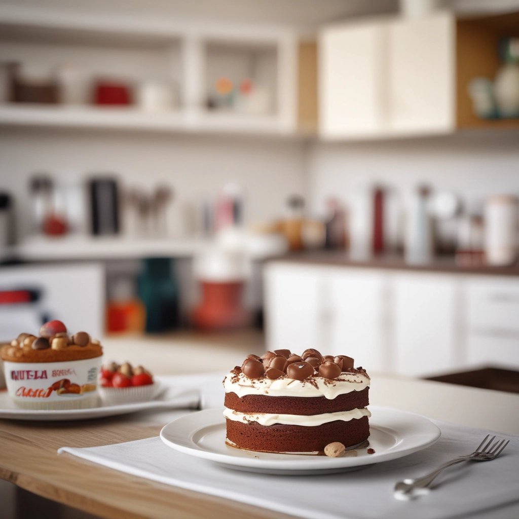 Bolo de Ninho com Nutella