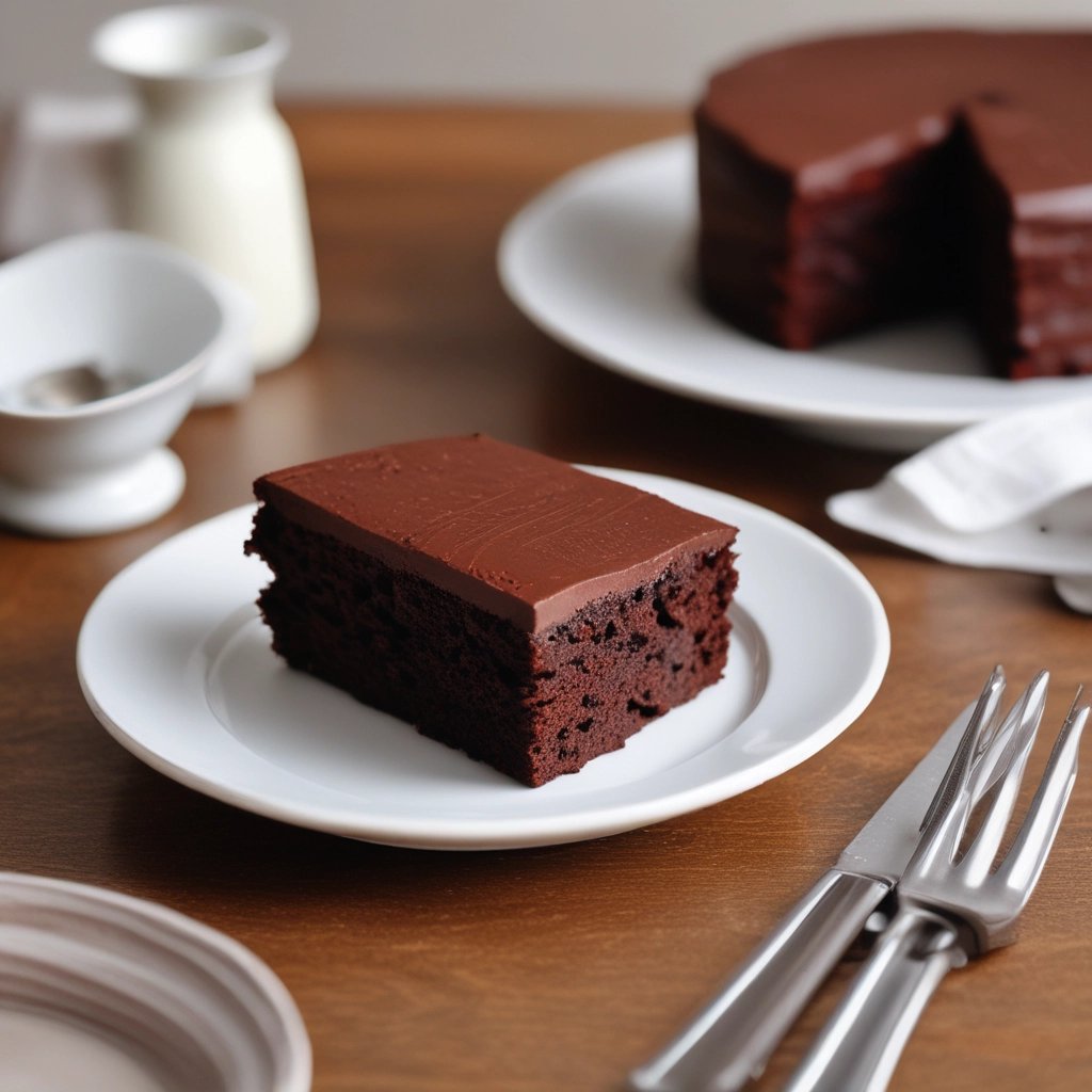 torta de chocolate cremosa