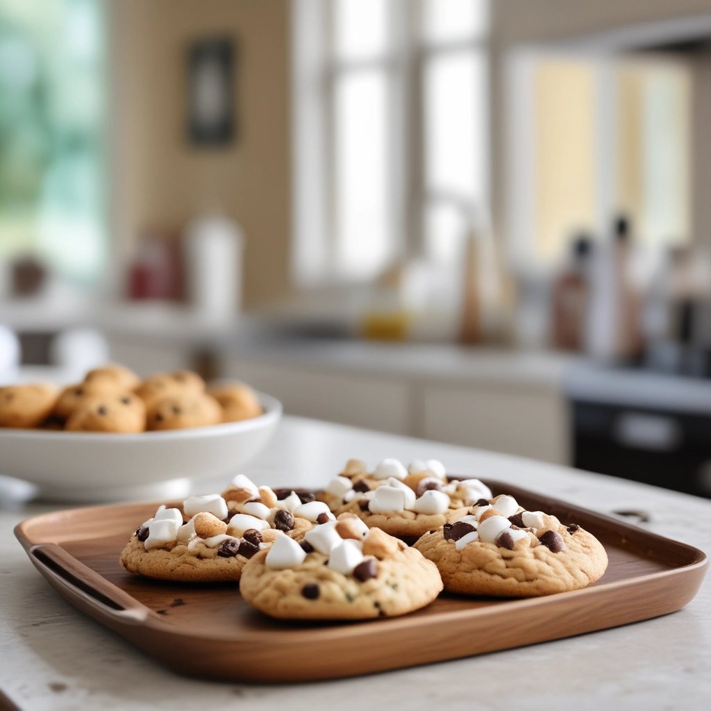 Cookie Recheado com Marshmallow