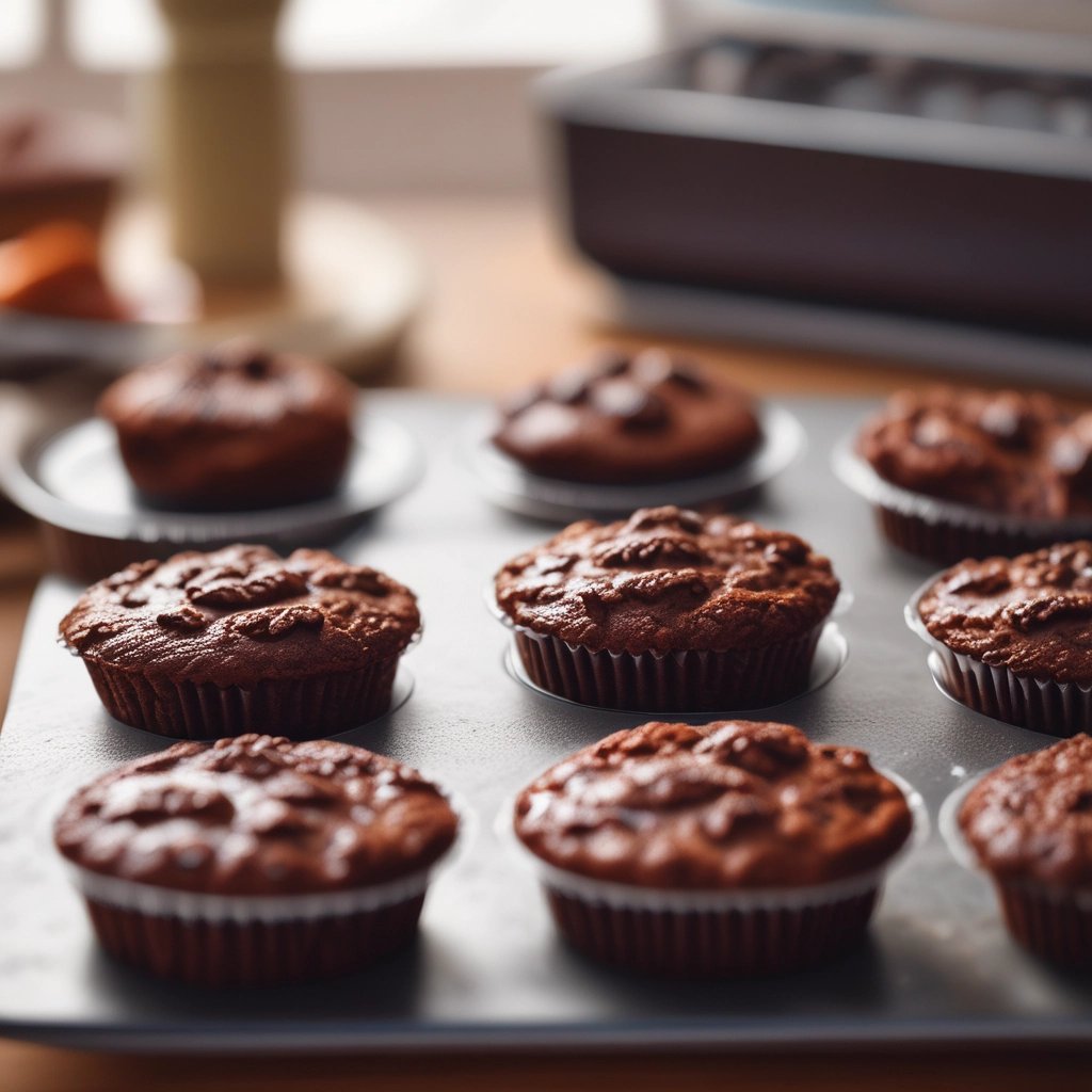 bolinhos de chocolate