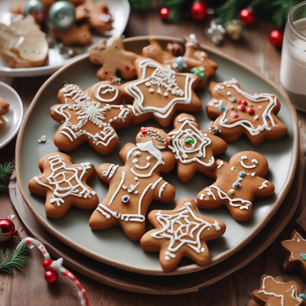 biscoitos de gengibre